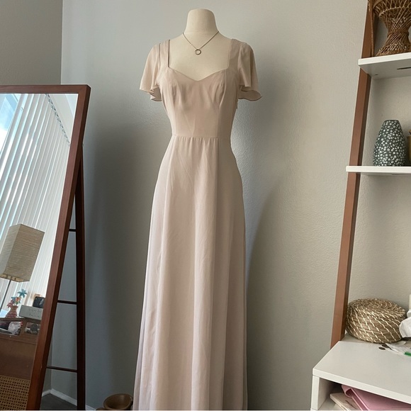 Marie Sweetheart Light Beige Show Me Your Mumu Maxi Dress - Picture 2 of 8